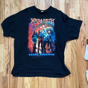 Megadeth Super Collider tour tee shirt